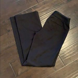 WHBM Black Modern Bootcut Pants